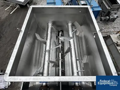 USED Weiler & Co, Inc. 220 Cu Ft Weiler Provisur Dual Shaft Paddle Mixer, Model M12900, S/S