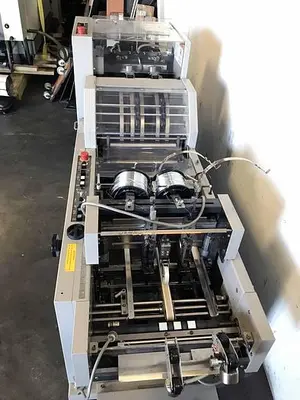 USED HORIZON STITCHER/FOLDER (SPF-11) & TRIMMER (FC-11) COLLATOR (MC-80)