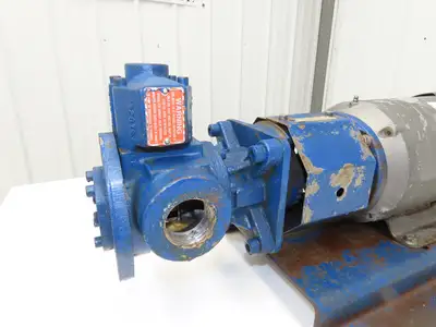 Gorman Rupp GHC1 1/2GF3-B0003 Positive Displacement Gear Pump 1.5"NPT 23GPM 3Hp