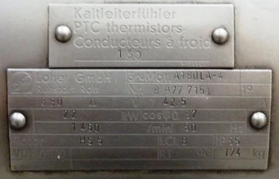 Westfalia MSA 35-06-076 milk clarifier, 316SS.