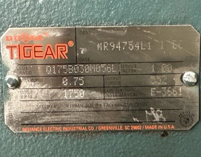 USED Baldor IDNM3542