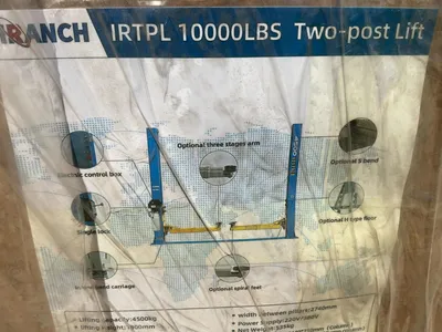 New SDLANCH Model IRTPL Two Post Lift, 4500 KG Lifting Capacity, 1800mm Lifting Height, 220/380 Volt...