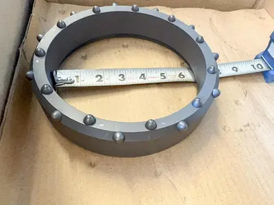 Used AFTERMARKET 6" DUAL ROTARY SHOE – 22 BALLISTIC BUTTON ASSEMBLY Drilling Attachments Pennsylvania US | East West Machinery & Drilling #1417918