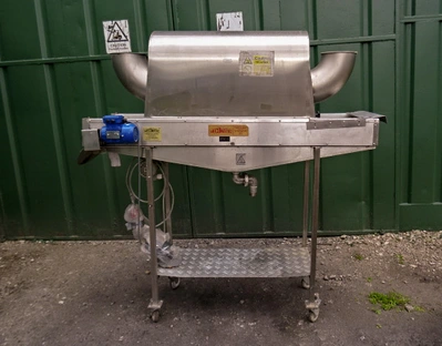 Hecomatic S/S Coater -Deduster Plastic Belt 370 mm x 1,600 mm long