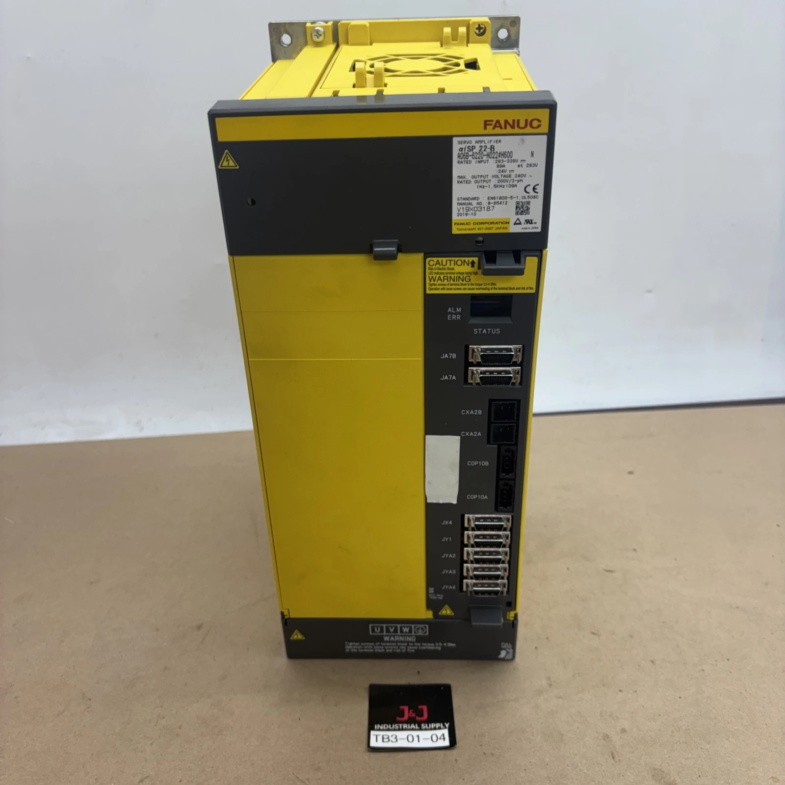 Used FANUC A06B-6220-H022#H600 Servo Drives Indiana US | J&J Industrial Supply #1455755
