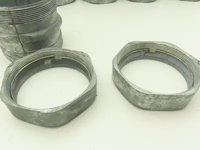 Halex 63625 2-1/2" EMT Compression Coupling Rigid Conduit Aluminum Lot of 12