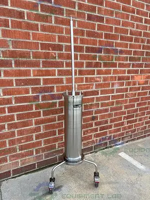 USED PHARMACIA  BIOTECH FINELINE 750/200 STAINLESS STEEL CHROMATOGRAPHY COLUMN