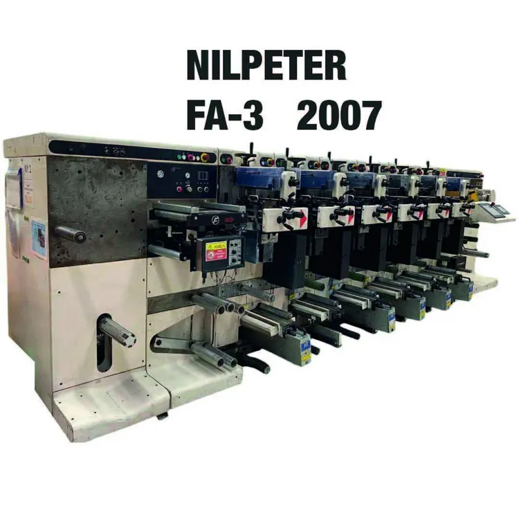 Used 2007 NILPETER FA3 Flexo Printing Presses Kansas US | Styers Equipment Company #225701