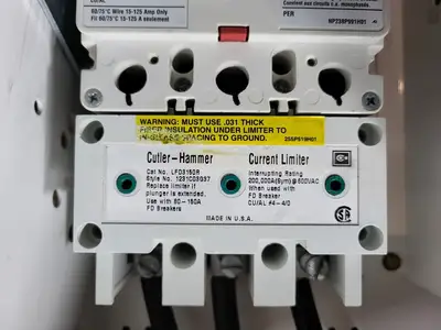 40/80A, 3 Pole, 600V Circuit Breaker HFD Bucket for Freedom 2100 MCC Frame