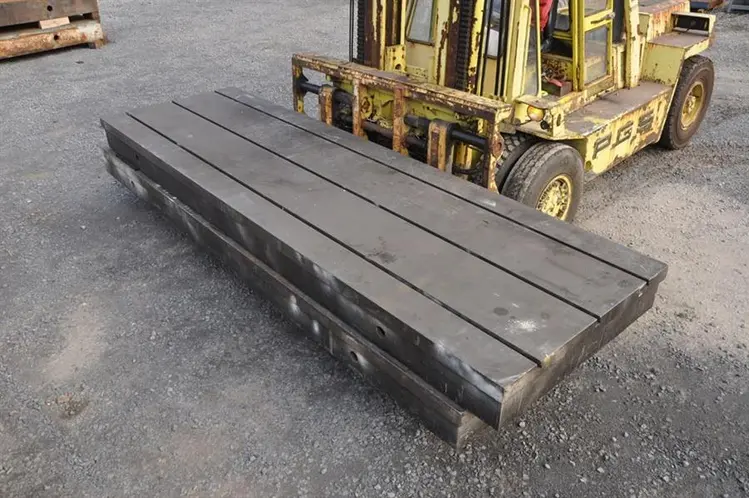Used T-SLOT TABLE 5000 X 1500 MM Tables, Floor & Layout Plates BE | Apt International N.V #366582