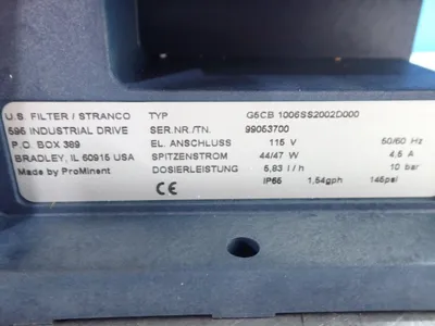 USED PROMINENT G5CB 1006SS2002D000