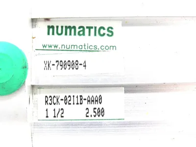 NEW NUMATICS R3CK-02I1B-AAA0 CYLINDER R3CK02I1BAAA0