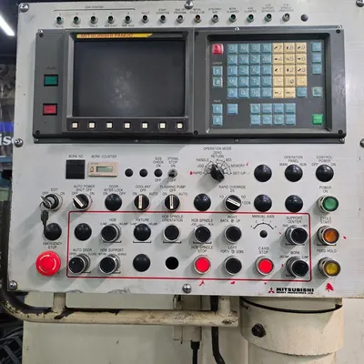 1995 MITSUBISHI GB100 GEAR HOBBERS (CNC) | Piselli Enterprises (3)