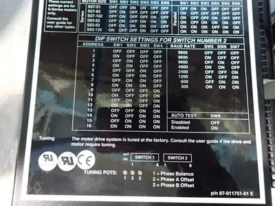 USED PARKER COMPUMOTOR SX5783