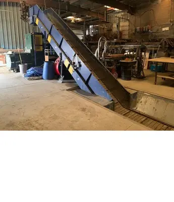2005 IBC LD-60-SD Full Eject Closed Door / Steel Belt Feed Conveyor