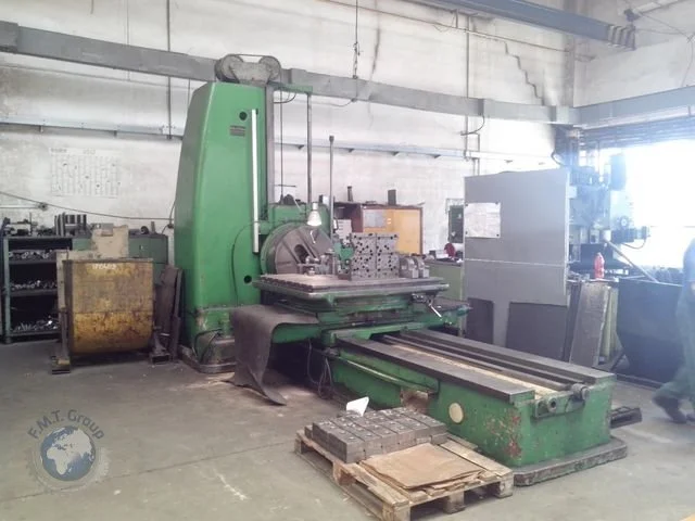 Used 1987 DĄBROWSKA HWCA 110 Horizontal Table Type Boring Mills | F.M.T. Group s.r.o. #1252832