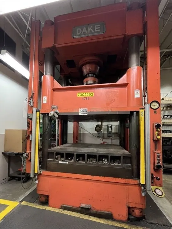 1978 DAKE 18-535 4-Post and Straight Side Press | Kempler Industries