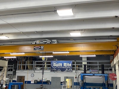 Michigan 
			Crane Inc. 15 Ton x 34' Bridge Crane