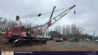 Used 1973 MANITOWOC 2900 Crawler Cranes New Jersey US | Proxy Equipment #1377880