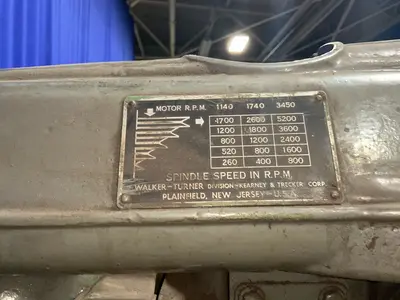 Used WALKERTURNER _UNKNOWN_ Heavy Duty & Sensitive Single Spindle Drills Ohio US | HGR 24 #1462209