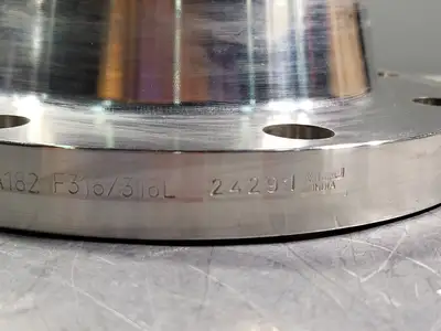 6" Class 150 Weld Neck Raised Face Flange A/SA182 F316/F316L B16