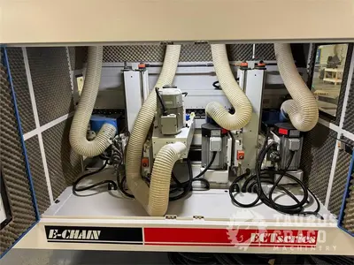 Used 2019 E-CHAIN ECT-48S ANGULAR DOUBLE END-TENONER LINE Woodworking Tenoners Ontario CA | Taurus Craco Machinery Inc #1314188