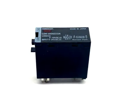 G3R-ODX02SN DC5-24,G3R-ODX02SN | Omron G3R-ODX02SN DC5-24 DC Output Relay Module, 2A 5-48VDC Load, 5-24VDC Input - New Other