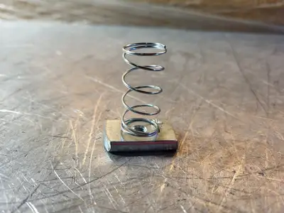 1" Chanel Nut w/ Spring