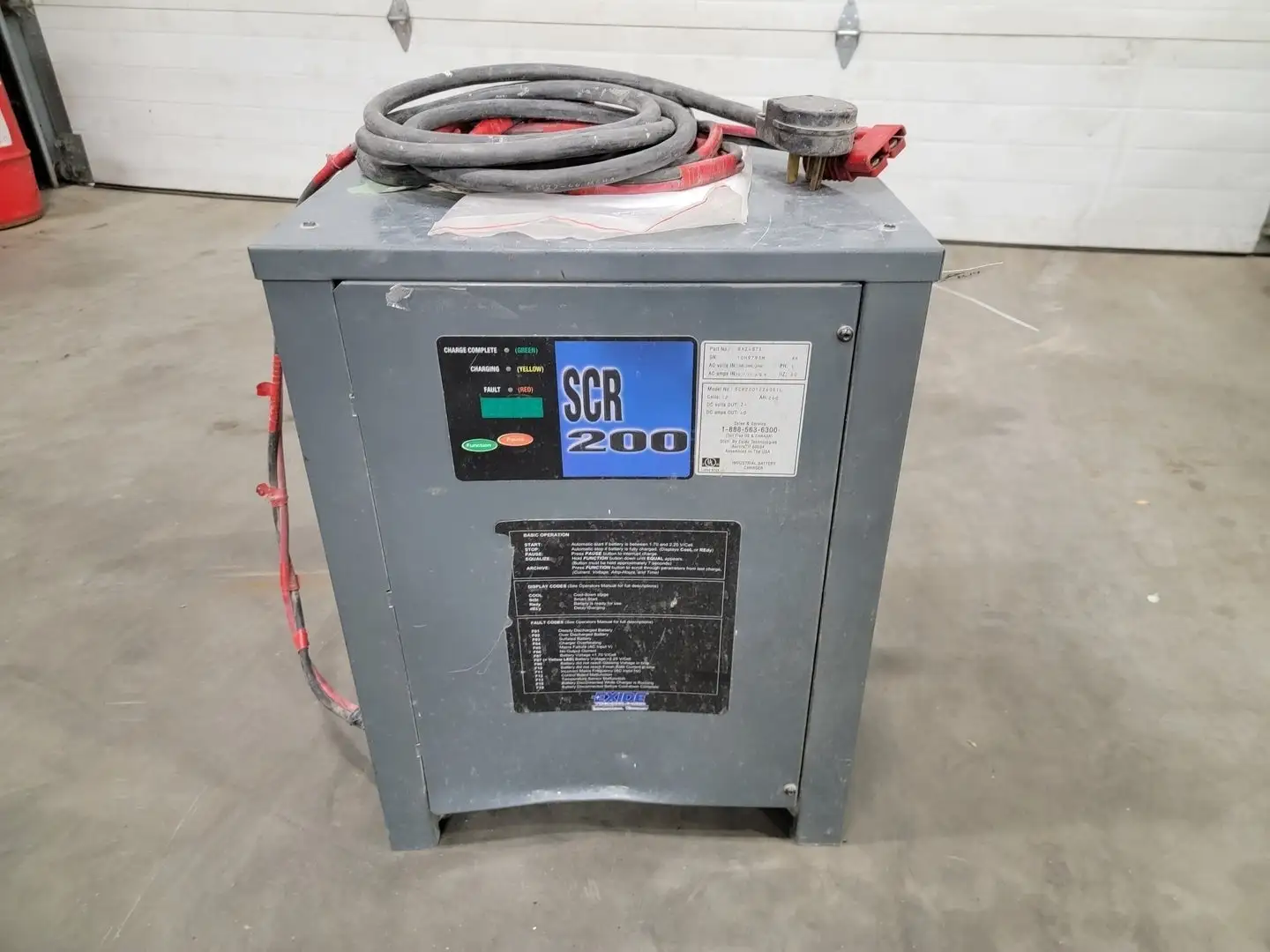 Used SCR SCR20012260S1L Battery Chargers British Columbia CA | Lenmark #238425