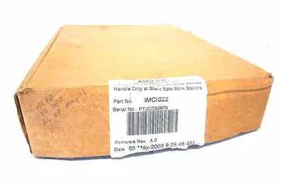 NEW ABB IMCIS-22 CONTROL I/O MODULE IMCIS22