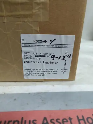 New | in-Stock FISHER R622-4 Solenoid Regulators Ohio US | Surplus Asset Holdings #1242401