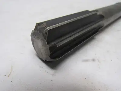 NATIONAL 1" Reamer #1 MT 8 Flute 10" O.A. 2"+ Cutter Length Lot/4