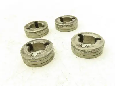 Miller Electric 053700 MIG Welding Wire Rollers 0.mm 0.035V Groove Lot of 4