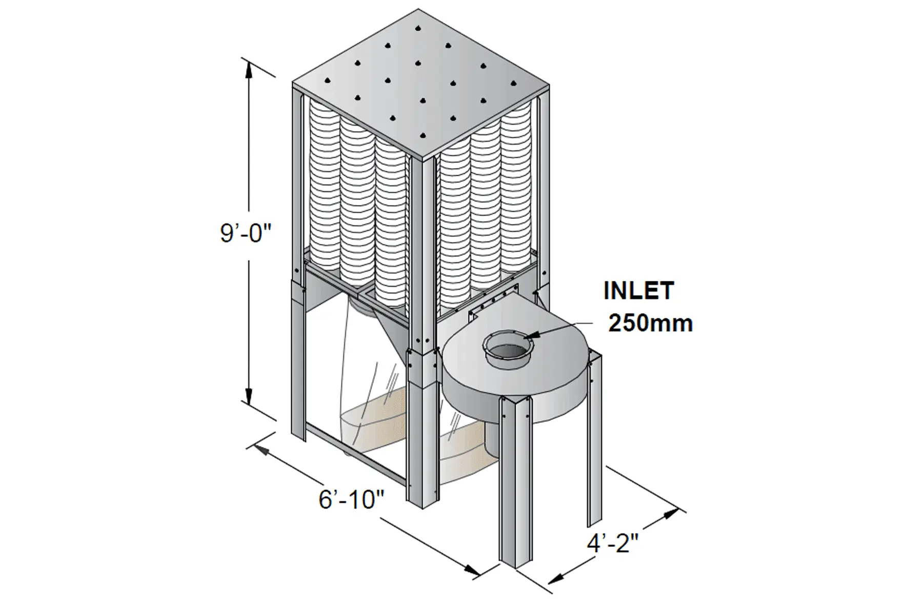Nederman S‑500 Dust Collector