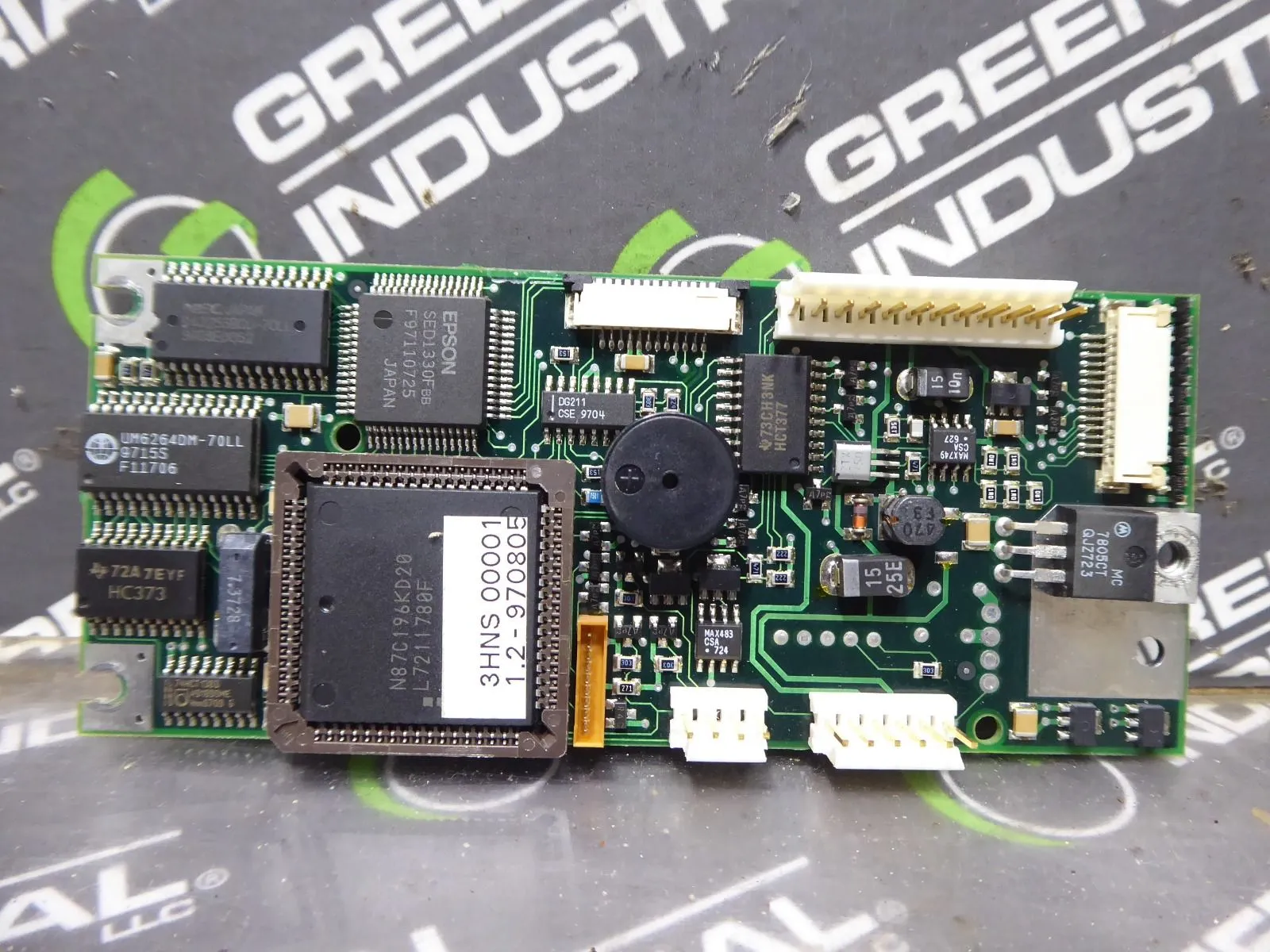 ABB 3HNE 00055 Control Board for ABB Teach Pendant APTPU-02 Rev. 03 Used