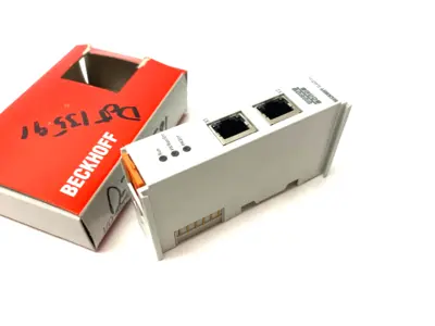 USED BECKHOFF ETHERCAT 2-PORT COMMUNICATION INTERFACE PROFINET CONTROLLER