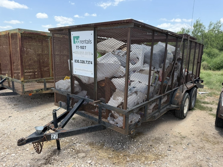 Used 2012 ASSEMBLED TANDEM AXLE TRASH TRAILER Cargo Trailers Texas US | Miedema Asset Management Group #1312340