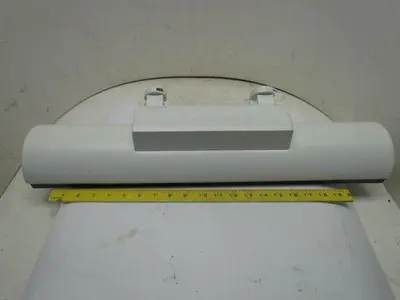 8279EWH FT40DL 2x40W Twin Tube Fluorescent Track Light Fixture Side Mount White