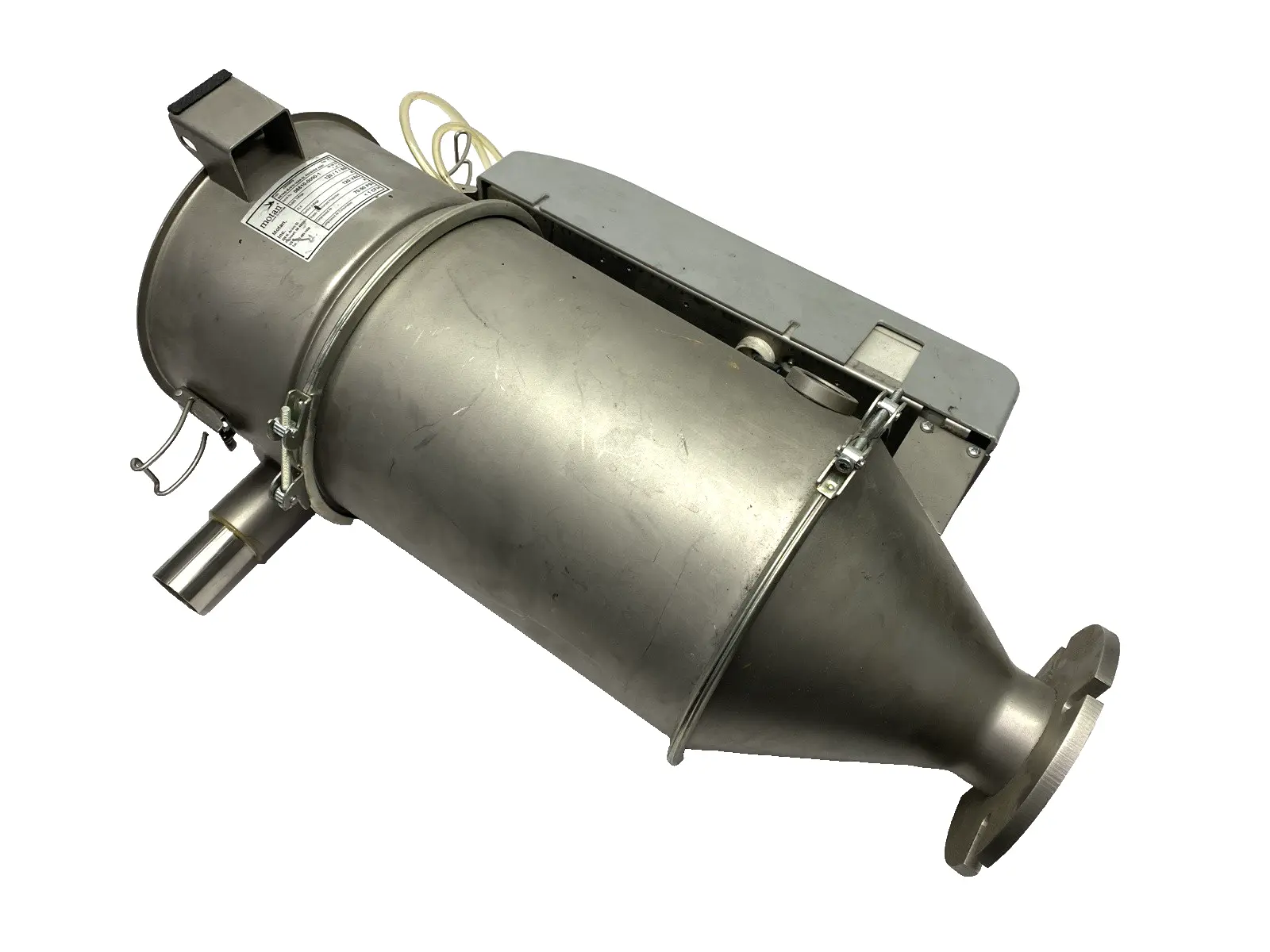 Used Motan Rev. 0 Metro Vacuum Receiver Assembly 120VAC 29009823 NO LID Loaders (Plastic Upstream) Michigan US | Maverick Industrial Sales #1402320