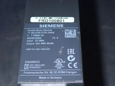 Used SIEMENS 6SL31202TE210AA4 AC Drive Power Modules Ohio US | HGR 24 #1132136
