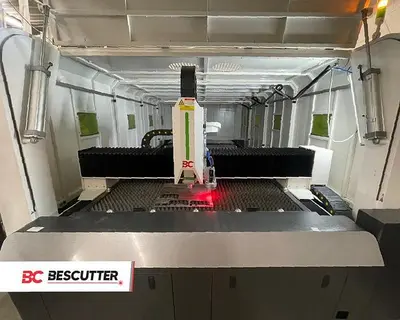 2026 Bescutter SPACE SAVER 5'x10' | 3000W - 6000W | Fiber Laser for Metal Sheet Cutting