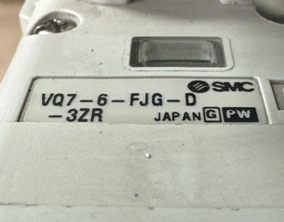 USED SMC SMC VQ7 Solenoid Valve Assembly