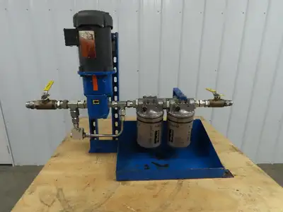 AirHydroPower 4773-1 3/4 hp Hydraulic Unit W/Marzocchi GHP2A-D-25 Pump 2 Filters