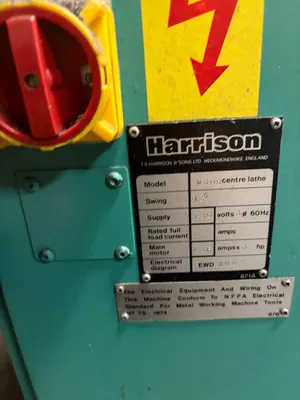 HARRISON M300 Gap Lathes | Global Machine Brokers, LLC (8)