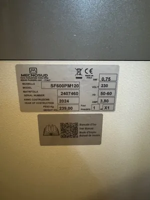 USED 2024 Mecnosud Italy SF600PM120