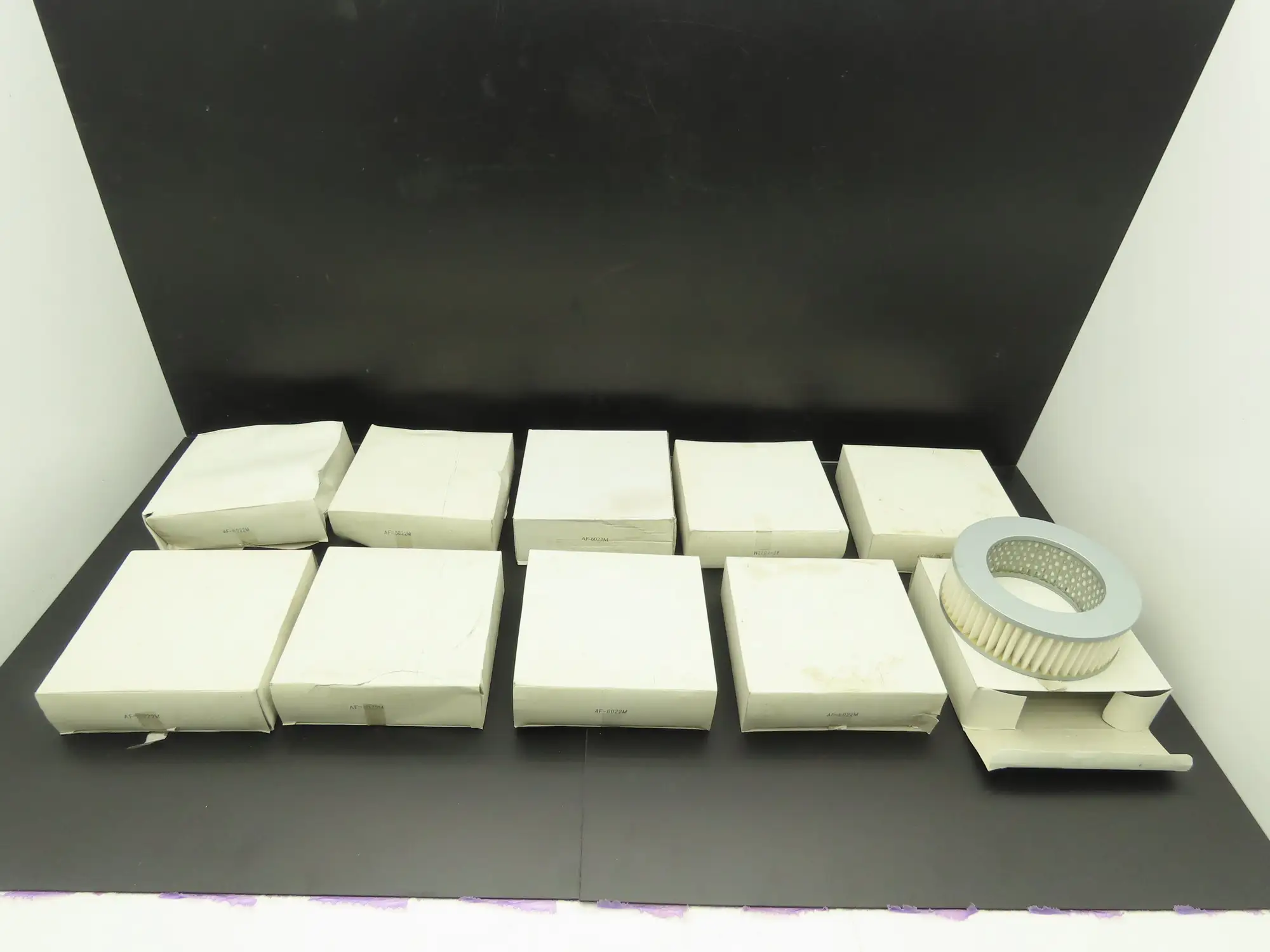 AF-6022M Pneumatic Air Filter Paper 7" OD 4-1/2" ID 2-3/8" Depth Lot of 10