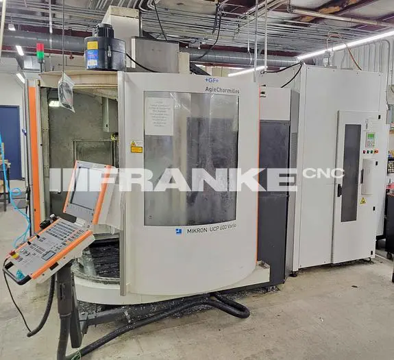 Used 2008 MIKRON MILL UCP 600 VARIO Vertical Machining Centers (5-Axis or More) | FRANKE CNC, LLC #1382508