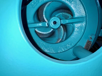 6" Vaughan Vertical Pump, Rated 40HP