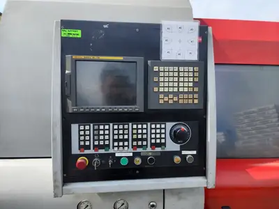 MAXXTURN 65 CNC Lathe w/ EMCO LM1200 Bar Feeder and Tooling