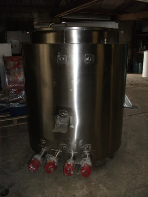 1,100L S/S Electrically Heated Jacketed Cooker Tank